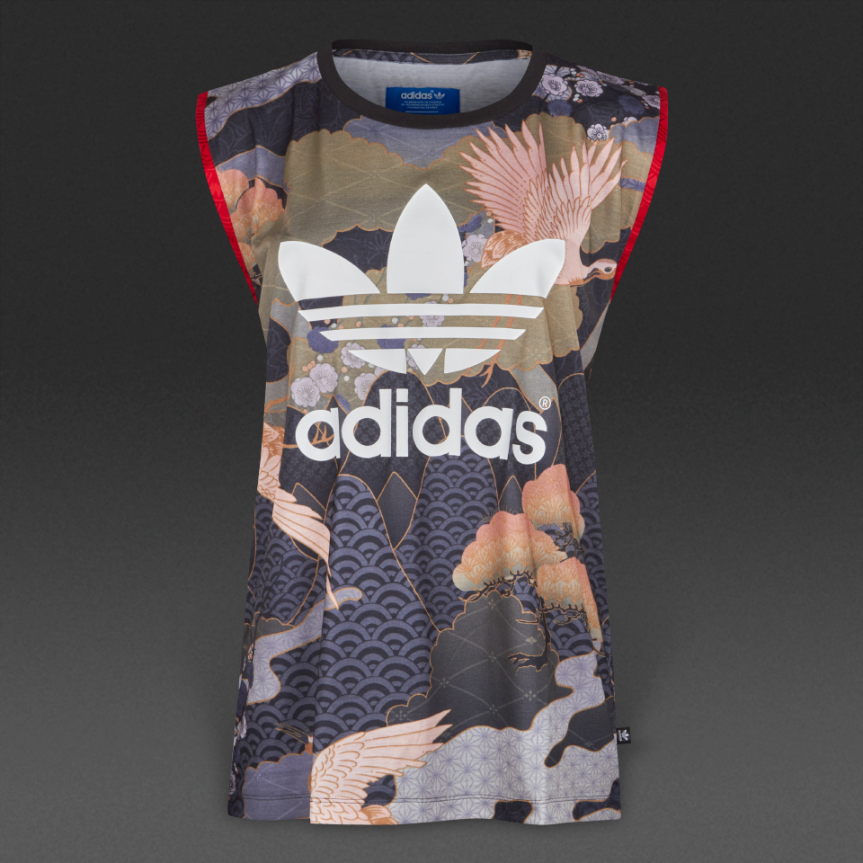Adidas Originals Rita Ora Asian Arena Kimono Top Multicolor for Women